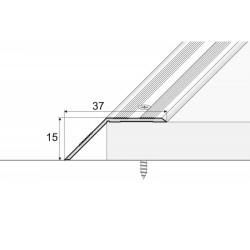 A39 270CM ALIUMINIS PROFILIS grindų dangų sujungimui