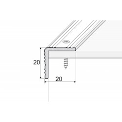 A35 270CM ALIUMINIS PROFILIS laiptų apdailai