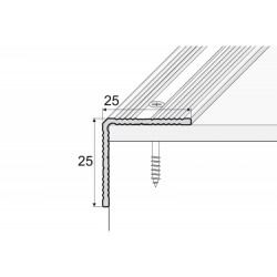 A40 270CM ALIUMINIS PROFILIS laiptų apdailai