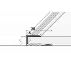 A63 270CM ALIUMINIS PERIMETRO PROFILIS
