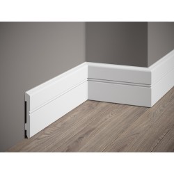 107MM MD354 dažyta pagal užsakymą polistireno grindjuostė