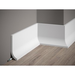 135MM QS011 dažyta pagal užsakymą polistireno grindjuostė