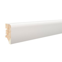 40x15.5mm P4P dažyta pagal užsakymą medinė grindjuostė
