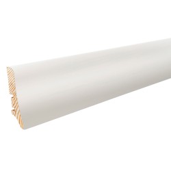 58x20mm P20 dažyta pagal užsakymą medinė grindjuostė