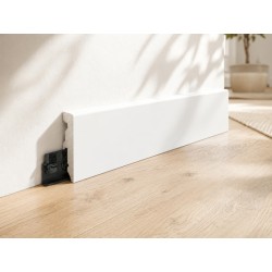 58MM K0062L1 RAL9003 balta polistireno grindjuostė