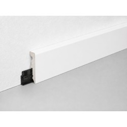 58MM K0062L1 RAL9003 balta polistireno grindjuostė