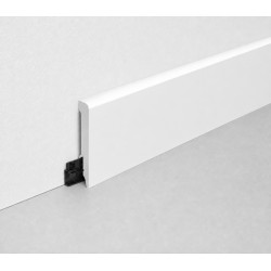 100MM K0209L1 RAL9003 balta polistireno grindjuostė