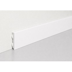 68MM K0068OC RAL9003 balta polistireno grindjuostė