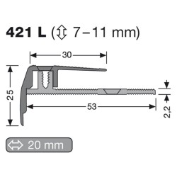 EURO STEP 421L aliuminis...