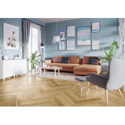 Eglutė Oak Caramel Herringbone 110mm