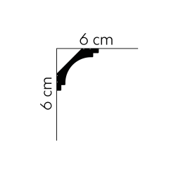 MD145 lubų apvadas