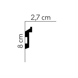 MD024 LED  lubų apvadas