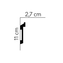 MD025 LED  lubų apvadas