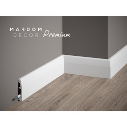 69MM MD017 PREMIUM baltai dažyta polistireno grindjuostė