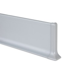 60mm CLASSIC SILVER anoduota aliuminė grindjuostė
