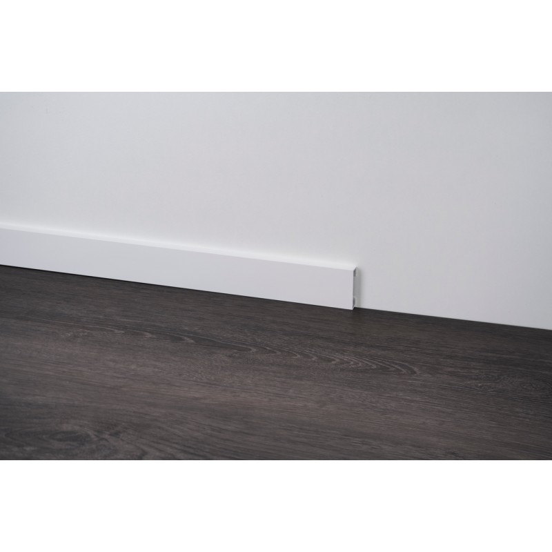 60mm BALTA matinė LINE 89 aliuminė grindjuostė