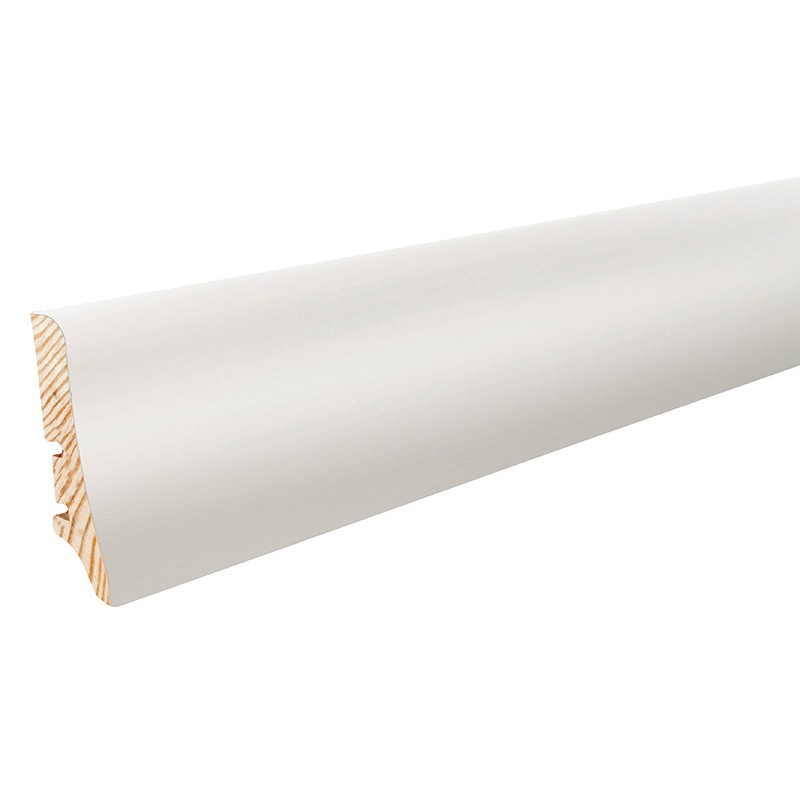 58x20mm P20 BALTOS Medinės grindjuostės 58x20mm P20 BALTOS Medinės grindjuostės