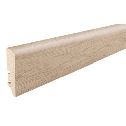 60mm P50 SENSE OAK medinės faneruotos grindjuostės