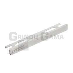 L Formos Solid White profilis PROFILPAS 8-12.5mm