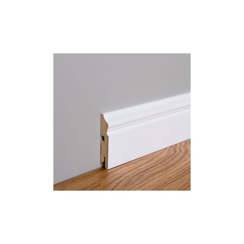 80x16 LB3 MDF dažytos baltos grindjuostės 80x16 LB3 MDF dažytos baltos grindjuostės