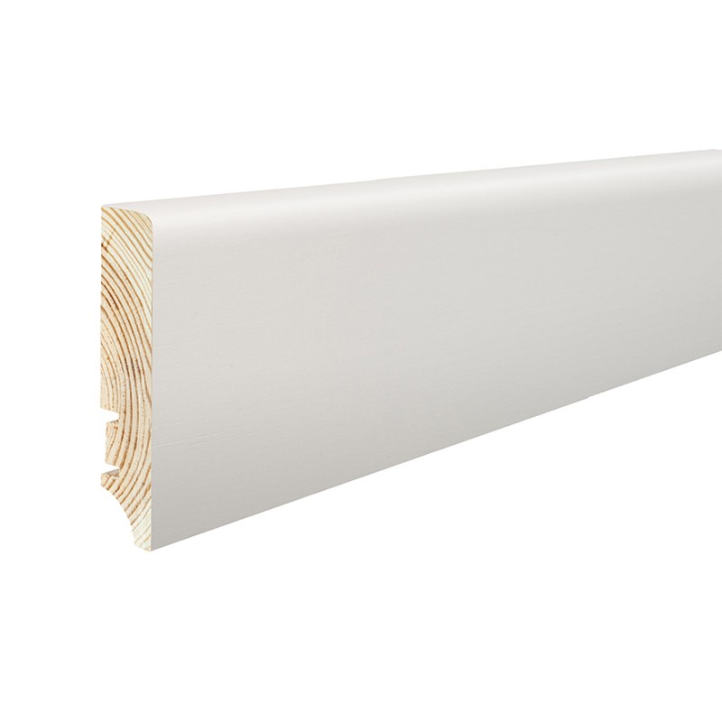78x17mm P78 BALTOS Medinės grindjuostės 78x17mm P78 BALTOS Medinės grindjuostės