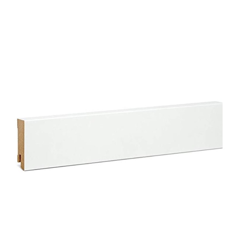 60X15 LO1 MDF BALTA grindjuostė 60X15 LO1 MDF BALTA grindjuostė