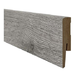 80MM LO9 WHITE OAK 80X15 MDF LAMINUOTA grindjuostė