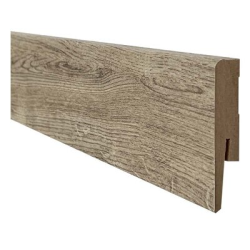 80MM LO9 NATURE OAK 80X15 MDF LAMINUOTA grindjuostė