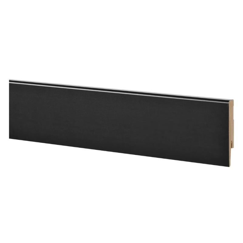 100X15 LO9 MDF JUODA grindjuostė 100X15 LO9 MDF JUODA grindjuostė