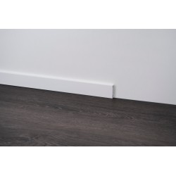 60mm STRAIGHT 13 BALTA matinė aliuminė grindjuostė