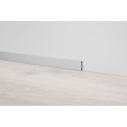 60mm Platinum I-DESIGN anoduota aliuminė grindjuostė