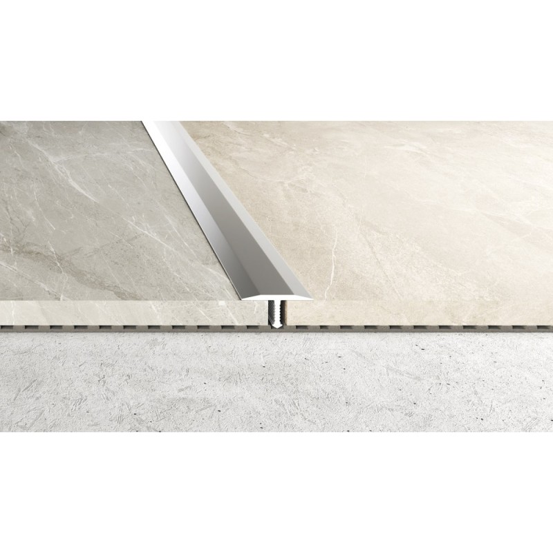 A54 13mm 100cm ĮVAIRIŲ SPALVŲ T FORMOS ALIUMINIS SUJUNGIMO PROFILIS