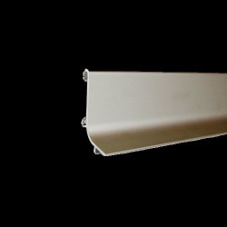 40mm Q63 INOX anoduota aliuminė grindjuostė