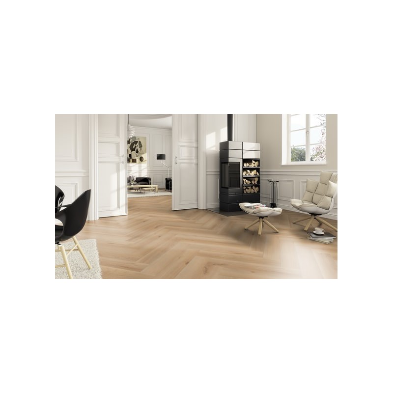 Herringbone ROTTERDAM Oak  2.5mm klijuojama vinilinė danga