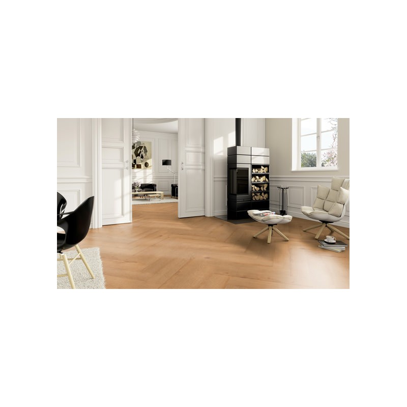 Herringbone HAMBURG Oak  2.5mm klijuojama vinilinė danga