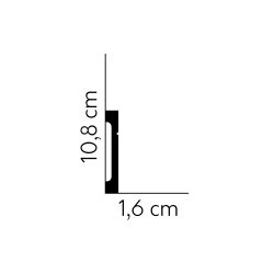 108mm MD356 FLEX Lanksti polistireno grindjuostė