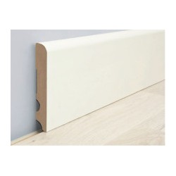 100X15 96001 MDF BALTA grindjuostė