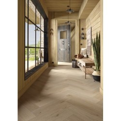 LIBERTE Herringbone MILWAUKEE Oak 605 Alsapan laminuotos grindys