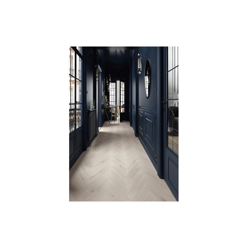 LIBERTE Herringbone SEATTLE Oak 611 Alsapan laminuotos grindys
