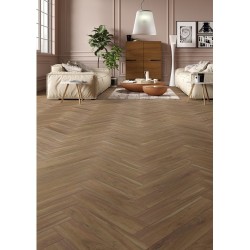 LIBERTE Herringbone CARYA HICKORY 610 Alsapan laminuotos grindys