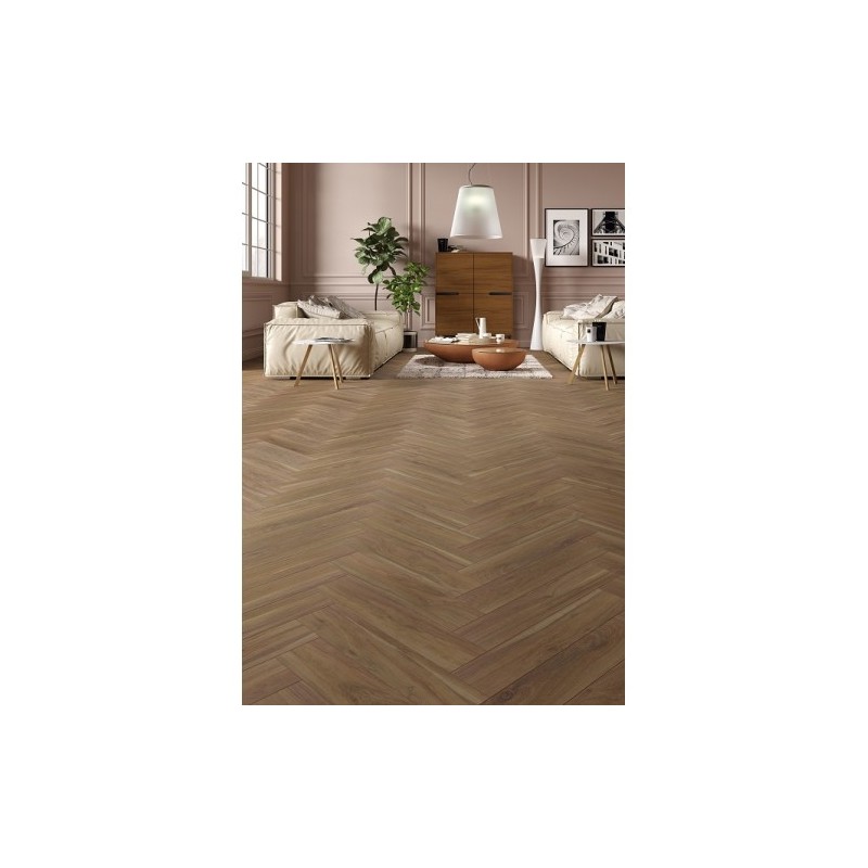 LIBERTE Herringbone CARYA HICKORY 610 Alsapan laminuotos grindys