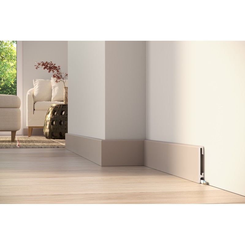 100MM PF100C Kapučino spalva polistireno grindjuostė