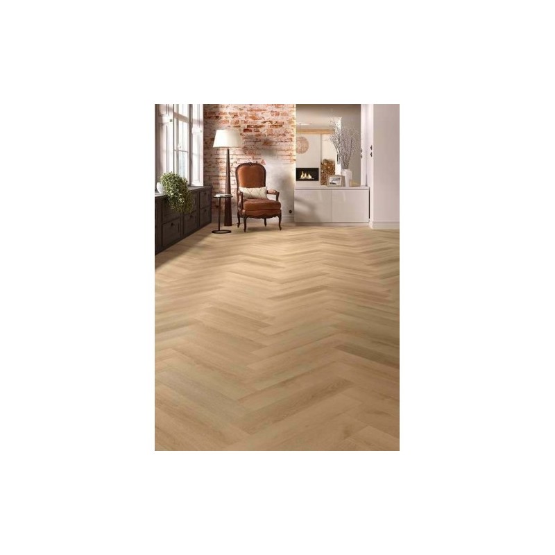 Herringbone DAHLIA Oak 466 Alsapan laminuotos grindys