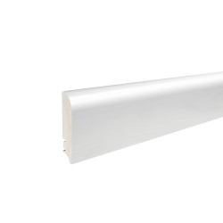 95x19mm PW92 Baltai dažytos medinės grindjuostės