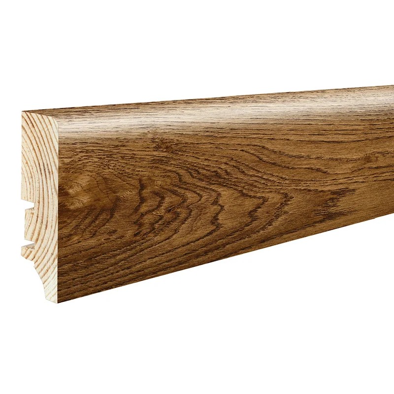 60mm P6P BIGAR OAK medinės faneruotos grindjuostės