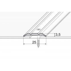 A12 270CM ALIUMINIS PROFILIS grindų dangų sujungimui