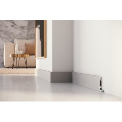 80MM PF081G RAL7047 pilka polistireno grindjuostė