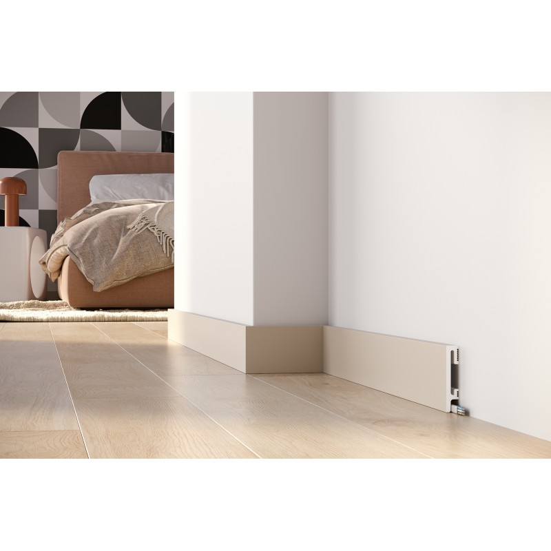 80MM PF081K Kašmyro spalva polistireno grindjuostė